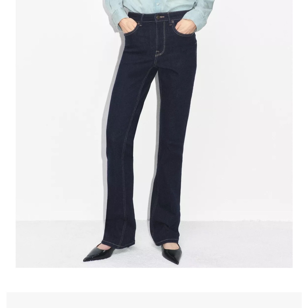 Zara Mid-Blue Boot Cut Jeans